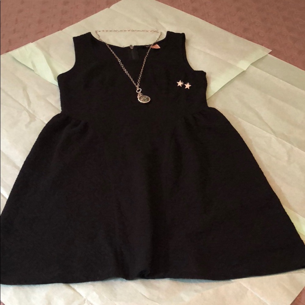 Fun and flirty black dress
